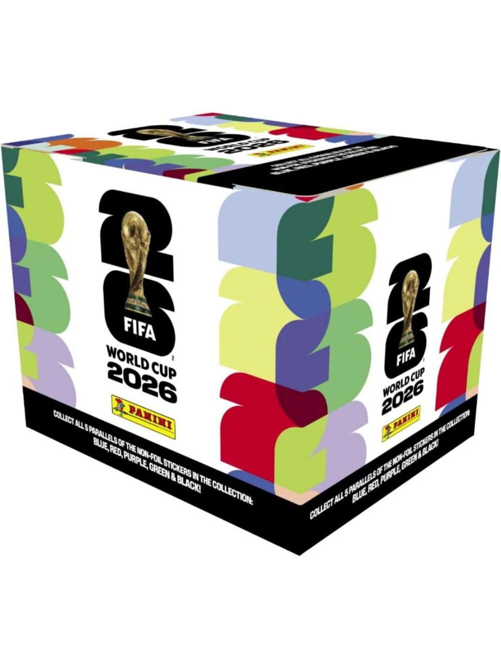 FIFA World Cup 2026 Sticker Collection Box - 50 Packs, Official Trading Stickers